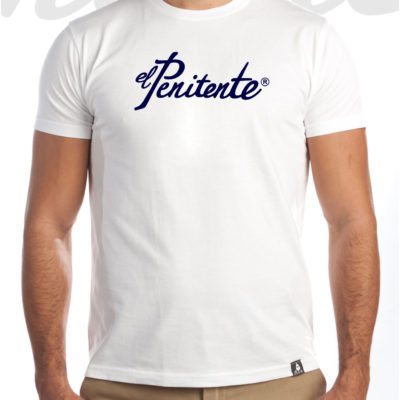 Camiseta Hombre Letras marino «El Penitente»